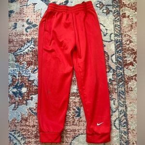 Nike Kids Bright Red Sweatpants